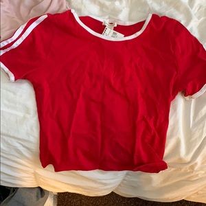 red shirt